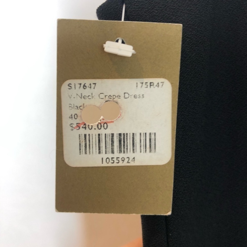 Carven | V-Neck Crepe Dress - Picture 8 of 10